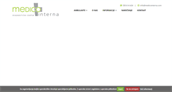 Desktop Screenshot of medicointerna.com